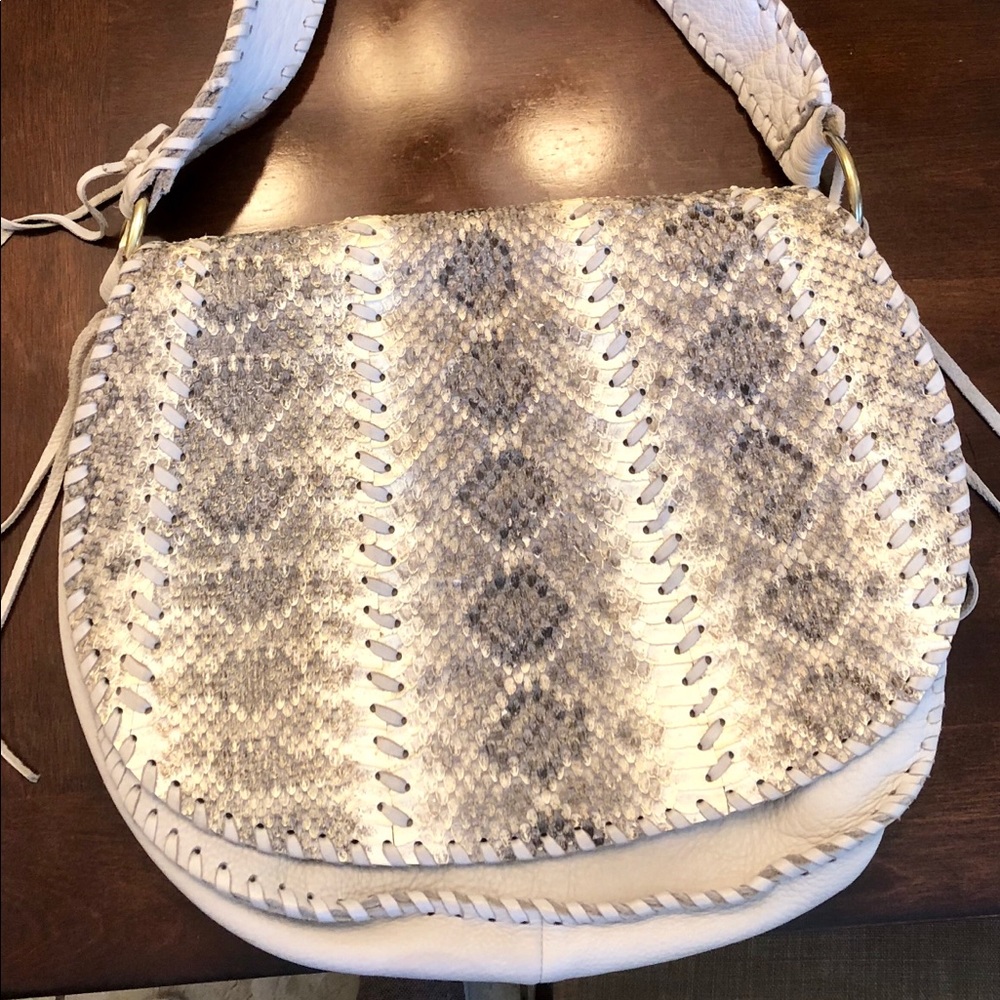 Authentic Shelly Litvak Purse (Python Skin)